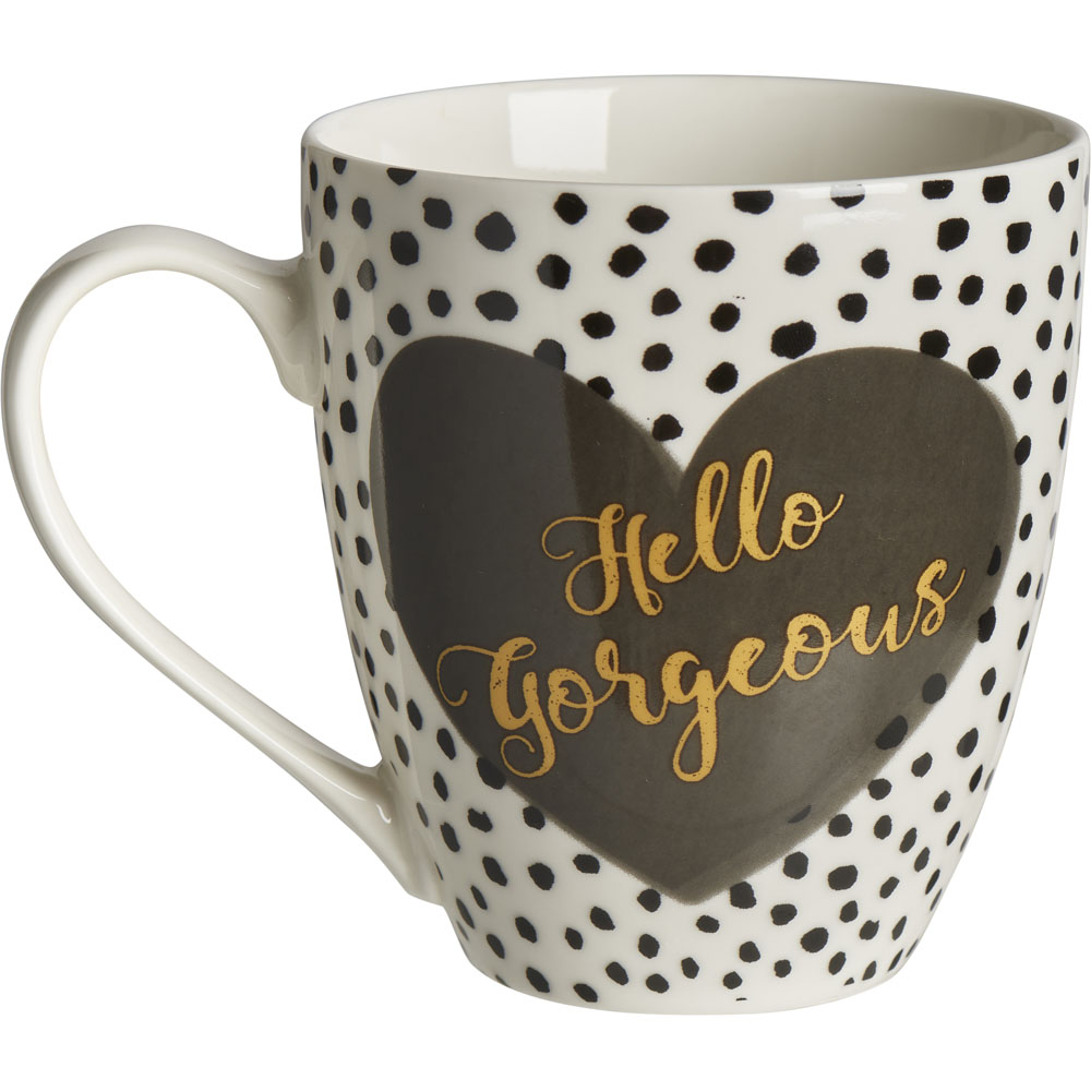 Wilko Hello Gorgeous Mug Image 4