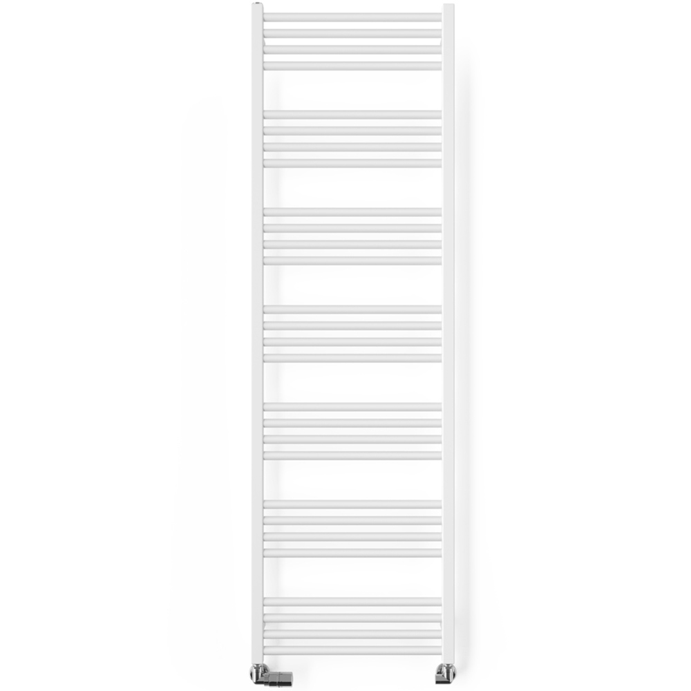 Terma Fiona 2349BTU Soft Matt White Heated Towel Rail 1620 x 500mm Image 4