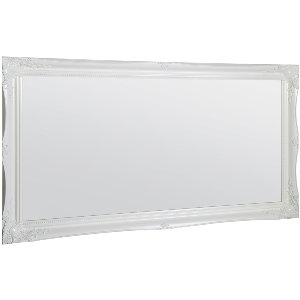 MirrorOutlet Hamilton White Shabby Chic Wall Mirror 137 x 76cm Image 4
