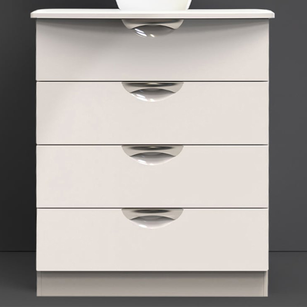 Crowndale Camden 4 Drawer Kashmir Gloss Chest of Drawers Image 1