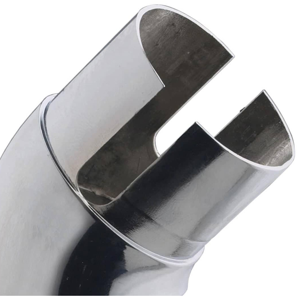 Rothley Polished Stair Handrail 135 Degree Elbow Bracket Image 2