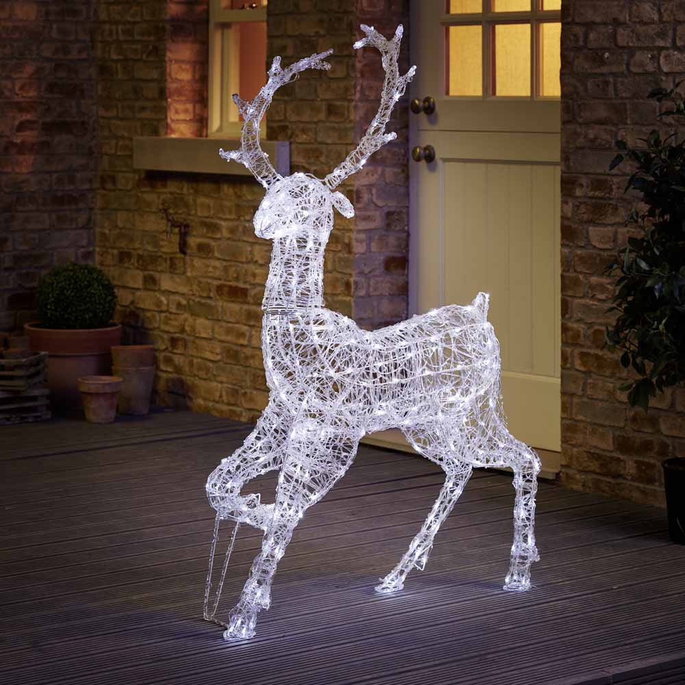 Wilko Large Light Up Reindeer Image 1