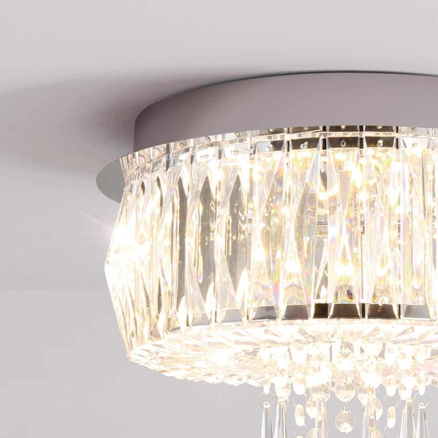 Audrina Flush Ceiling Fitting Image 5