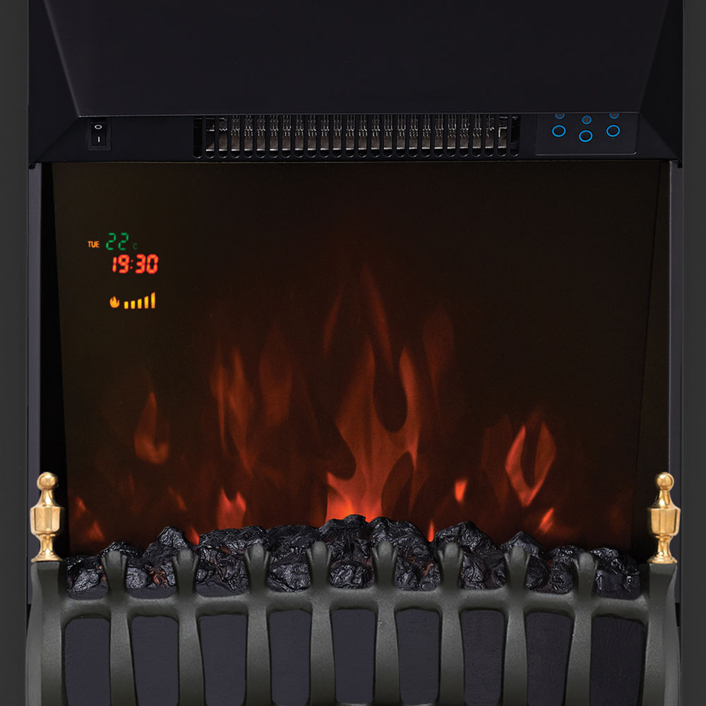 Focal Point Blenheim Black Electric Fire 2kW Image 4