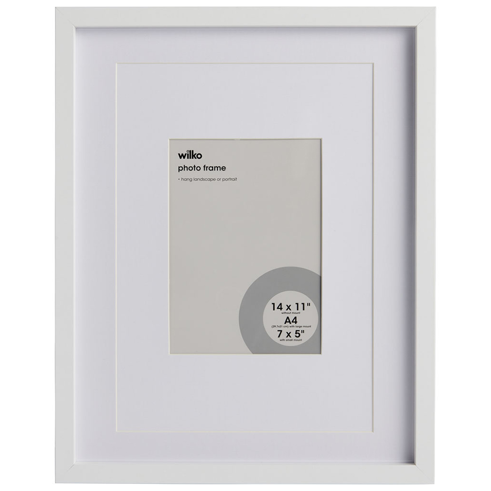 Wilko White Gallery Wall Frame 7 Pack Image 2