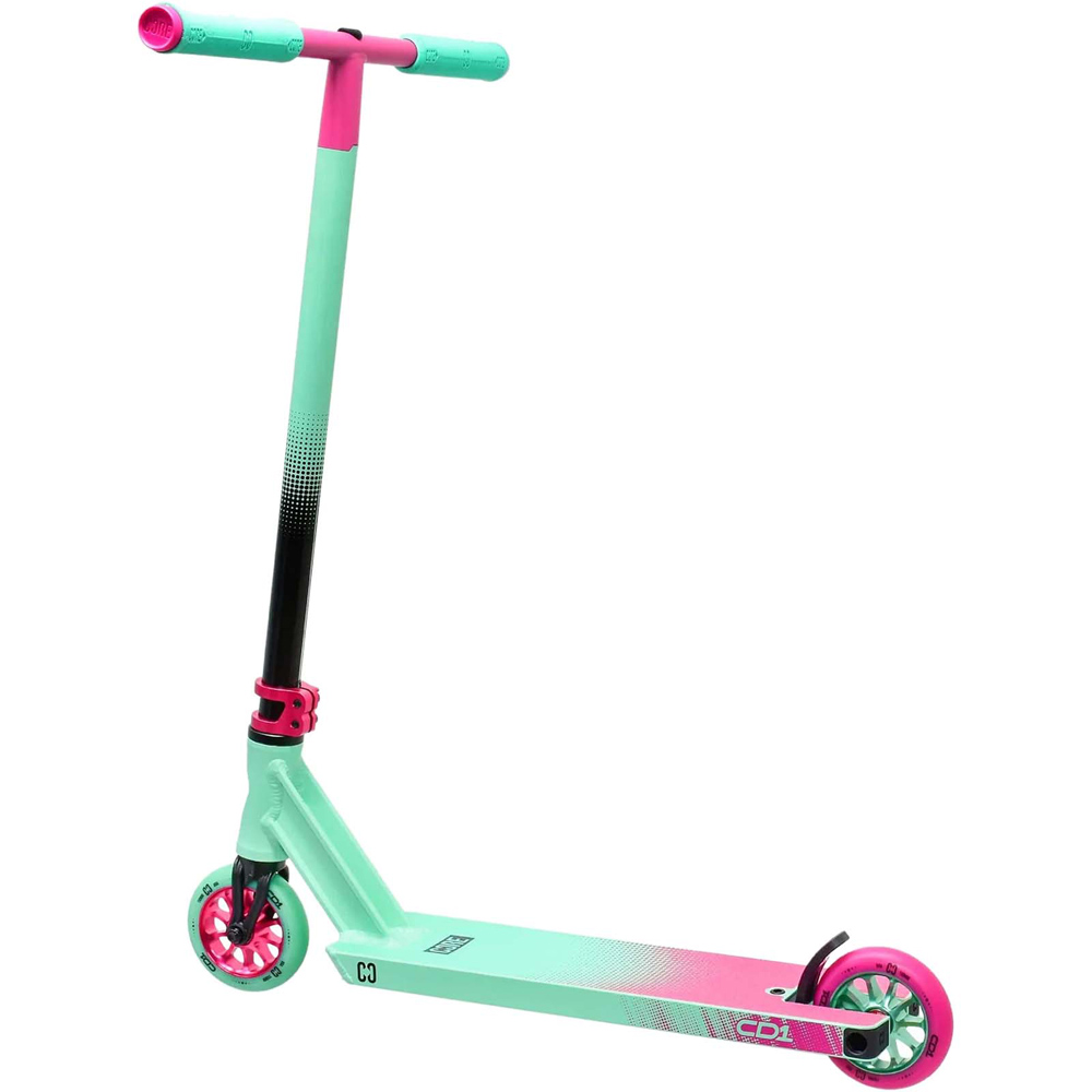 Core CD1 Teal and Pink Stunt Scooter Image 1