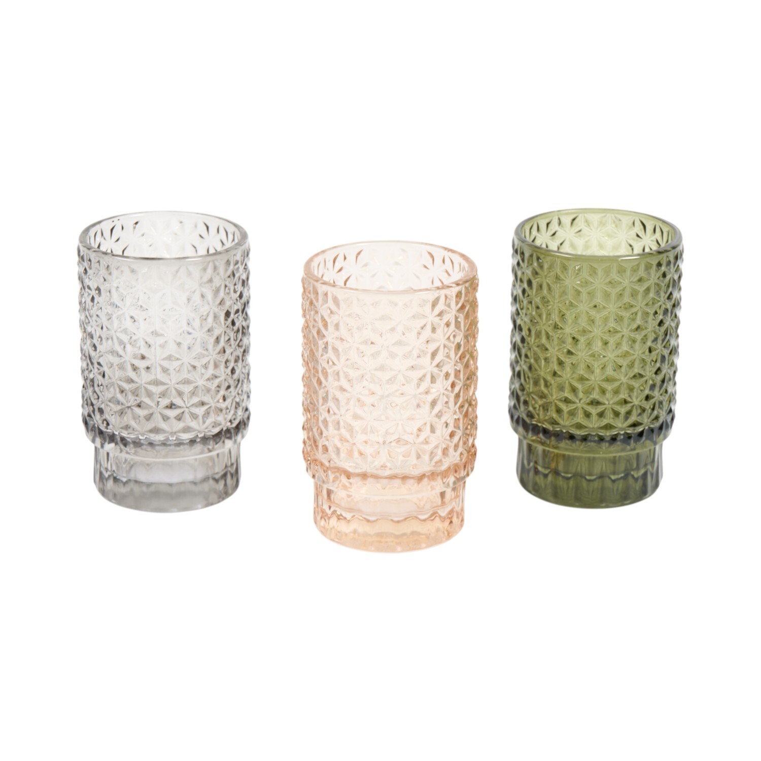 Isla Glass Tealight Holder Image 5