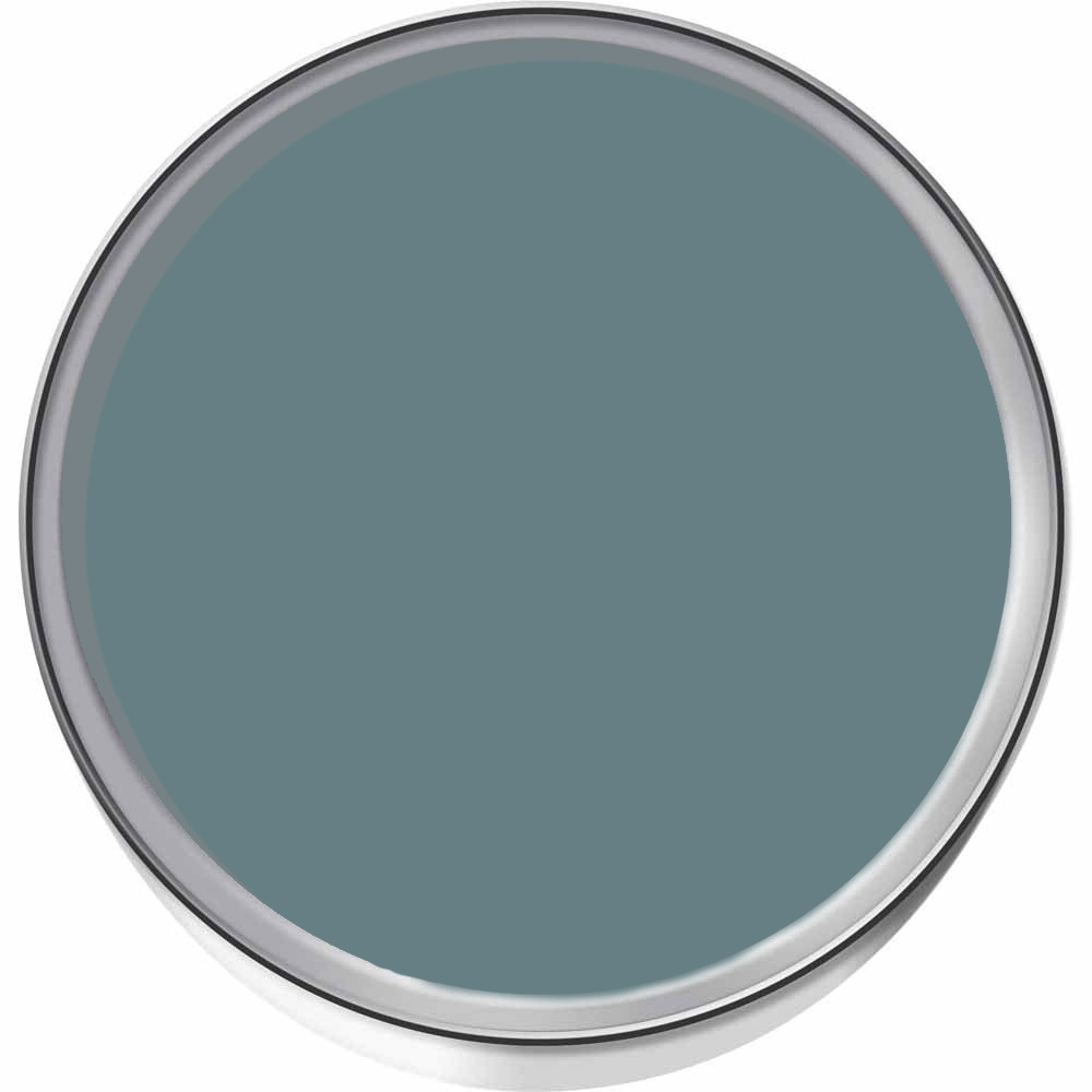 Craig & Rose 1829 Vintage Walls Wood and Metal Saxe Blue Gloss Mixed Paint 2.5L Image 3