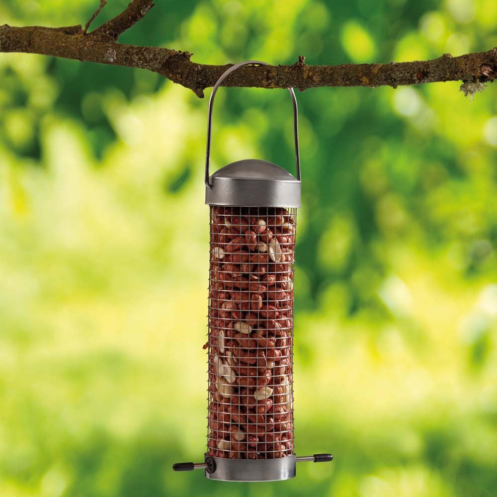 Happy Beaks Small Supa Domed Stainless Steel Nut Feeder Image 2