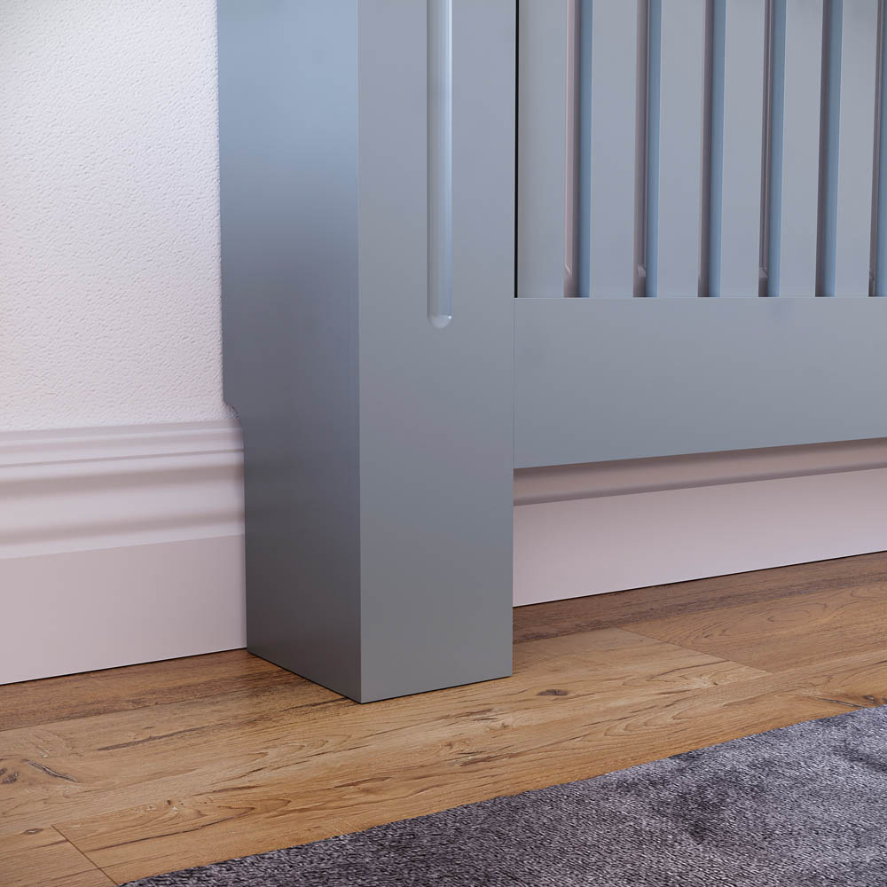 Vida Designs Chelsea Grey Medium Radiator Cover Image 3