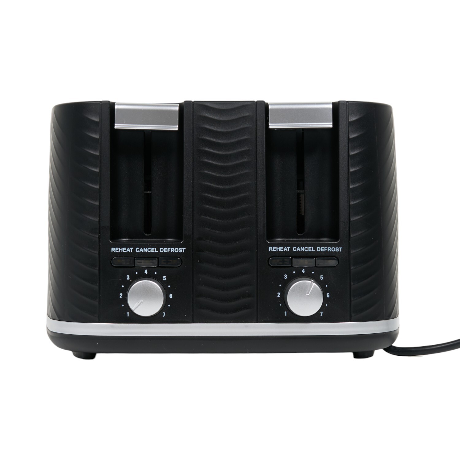 Revolve 4 Slot Toaster Black Image 11