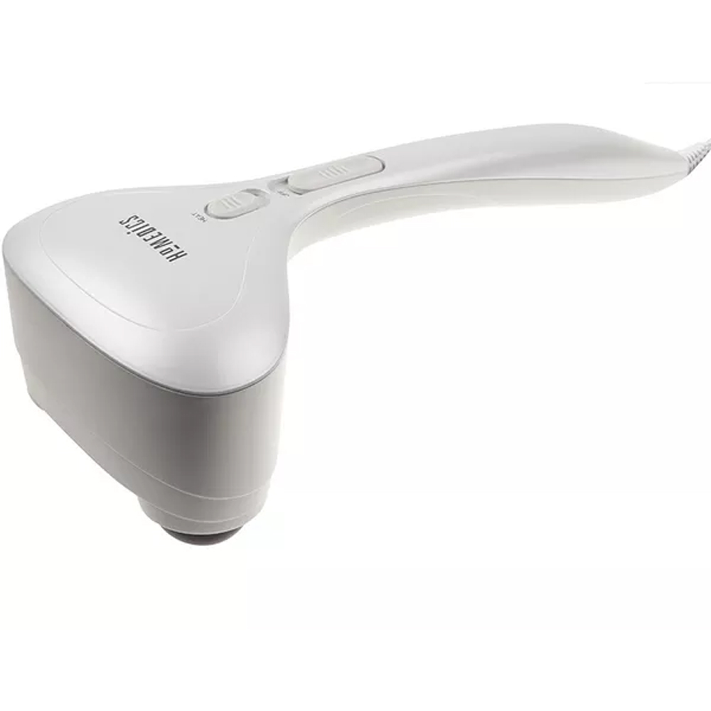 Homedics Handheld White Corded Percussion Deep Tissue Massager with 4 Heads Image 2