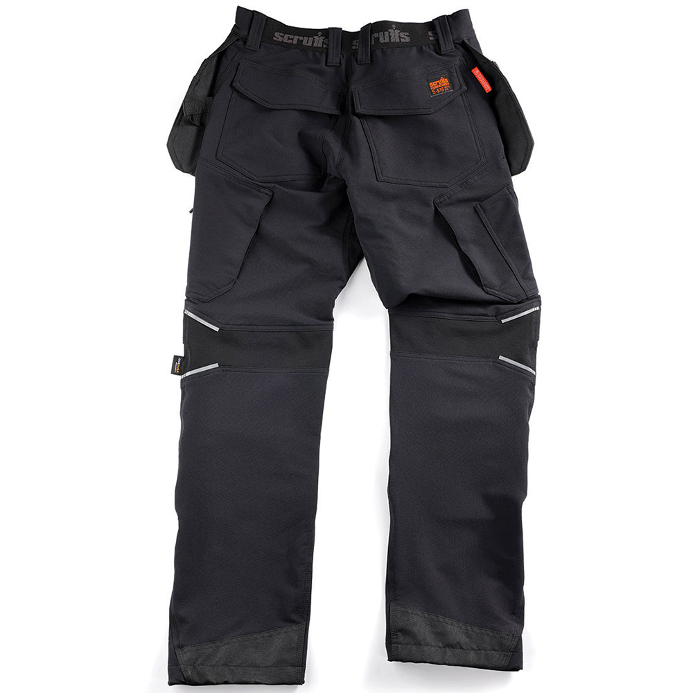 Scruffs Tech Holster Trousers 30R Black Image 2