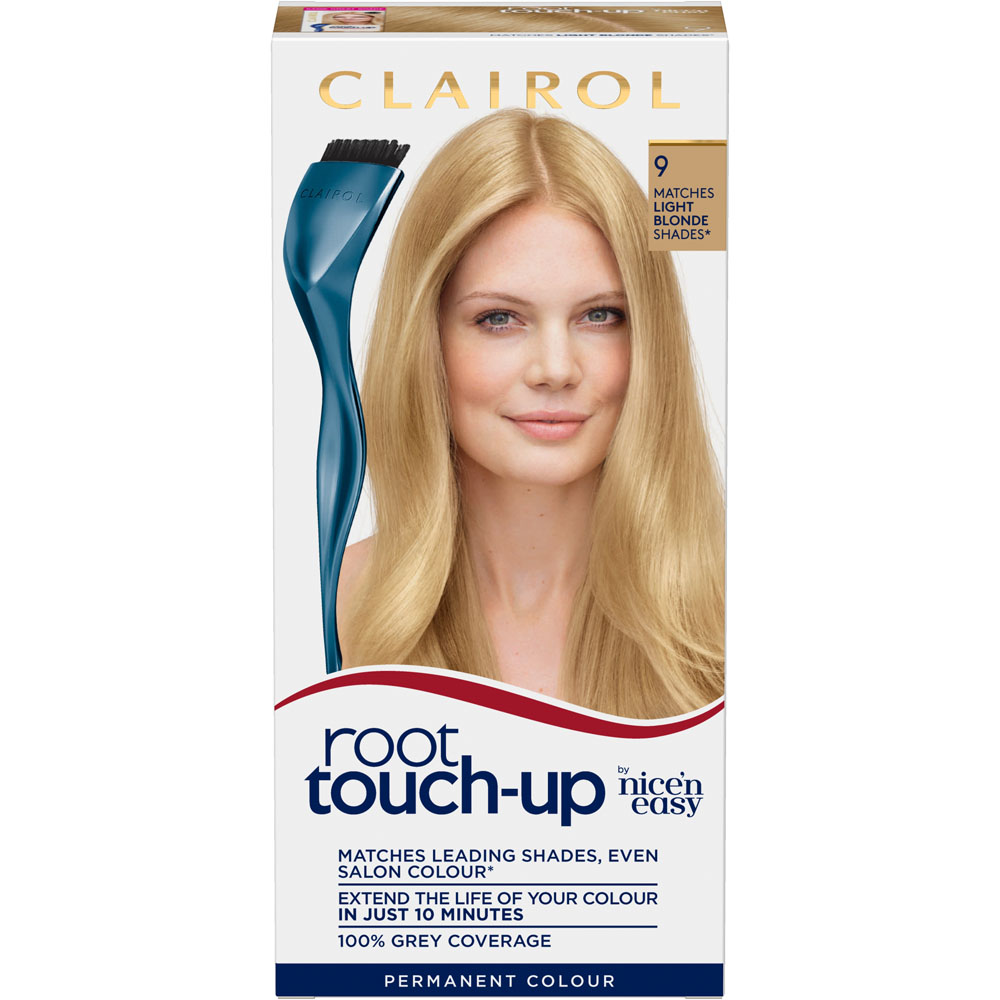 Root Touch Up  Permanent Hair Colour 9 Light Blonde Image 1