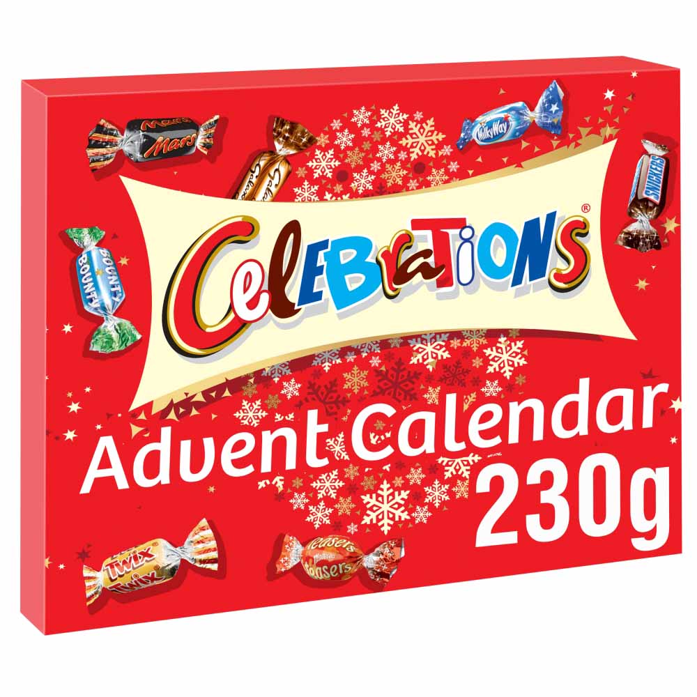 Celebrations Giant Advent Calendar 230g Image 1