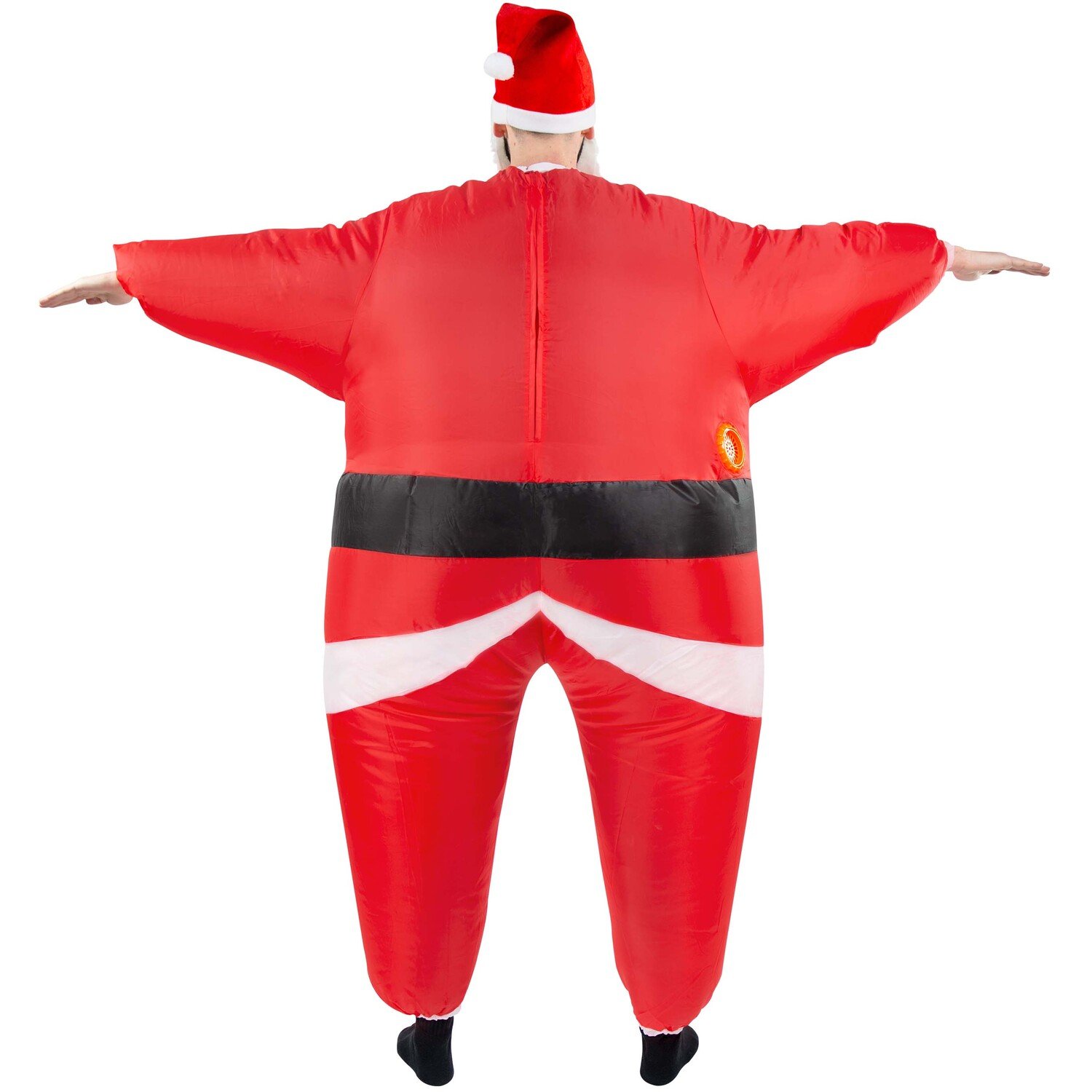 Benross Red Inflatable Santa Costume 5ft Image 3