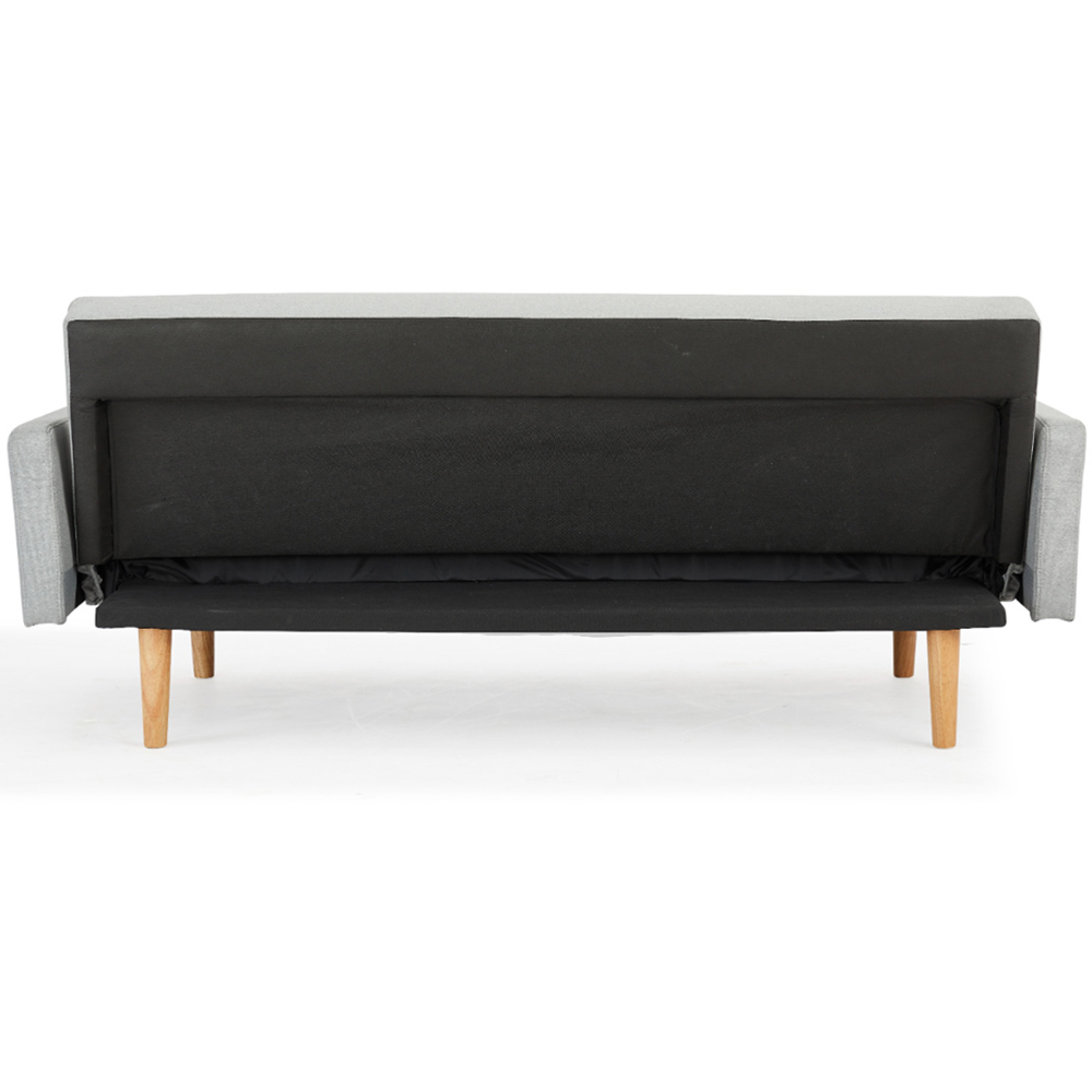Home Detail Ryan 2 Seater Light Grey Sofa Bed Image 5