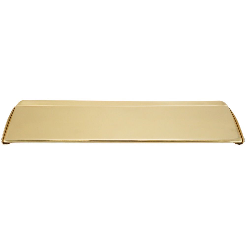Spira Brass Polished Brass Small Letter Tidy Flap 275 x 80mm Image 4