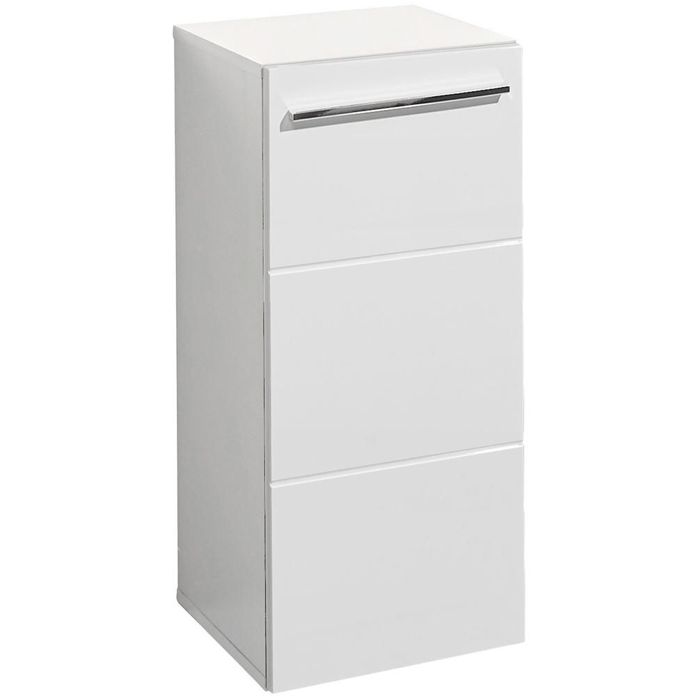 Julian Bowen Mandy Single Door White Cabinet Image 3