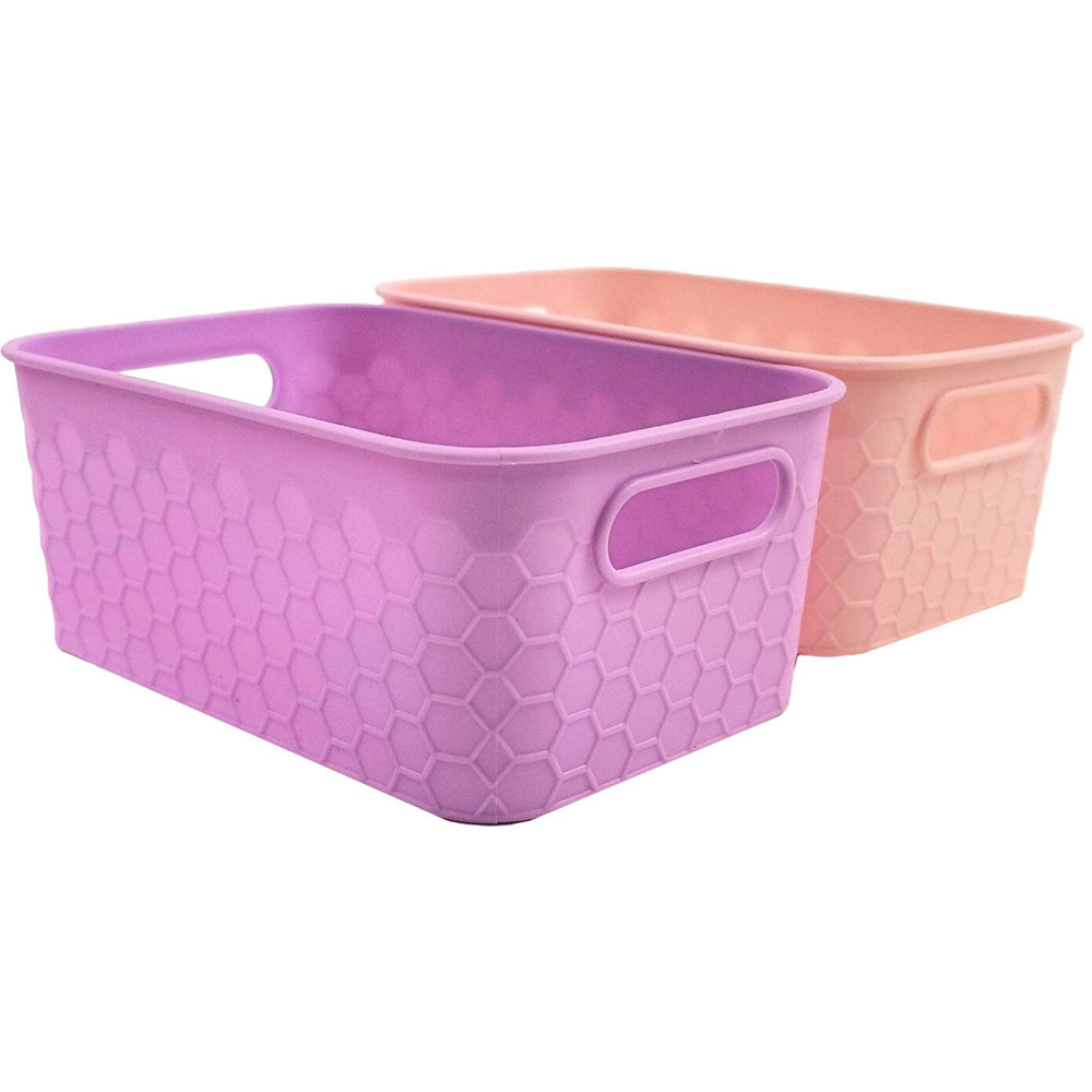 Honeycomb Storage Basket Image 1