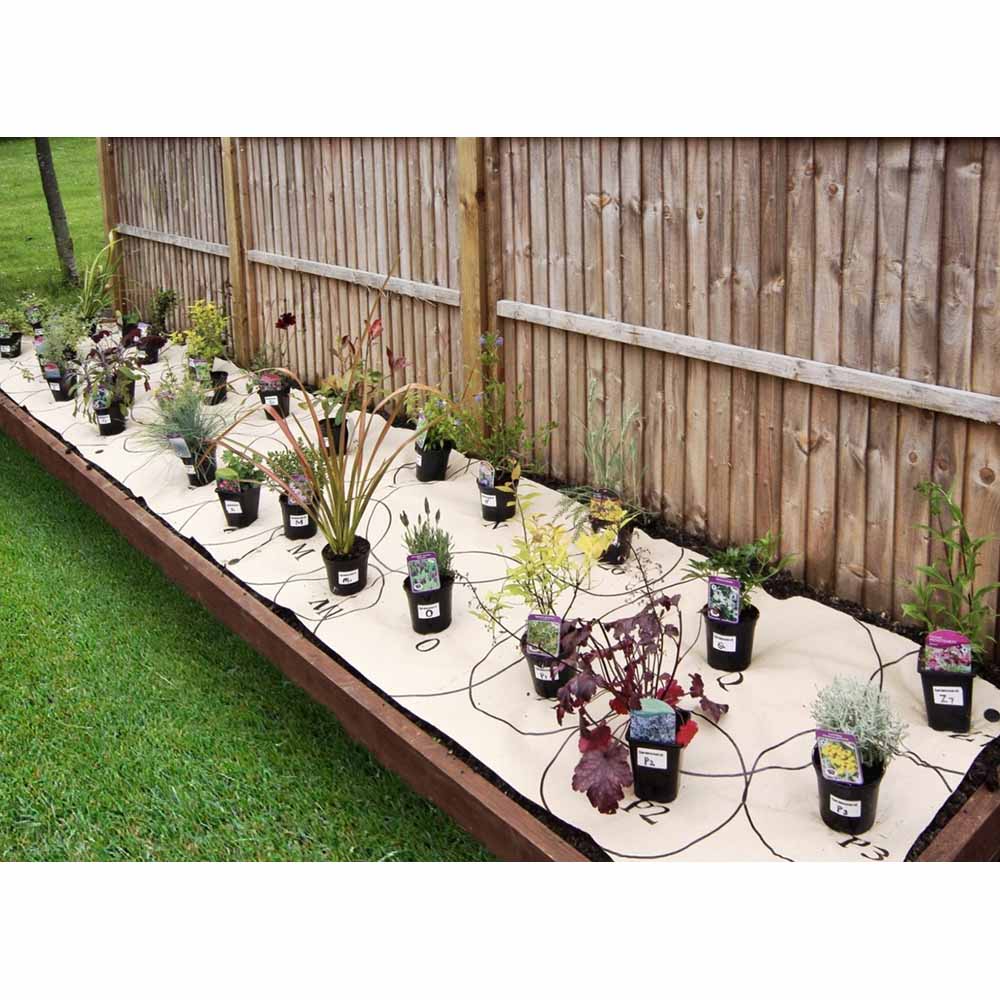 Garden On A Roll Mixed Sunny Border Pack 8m x 60cm Wilko