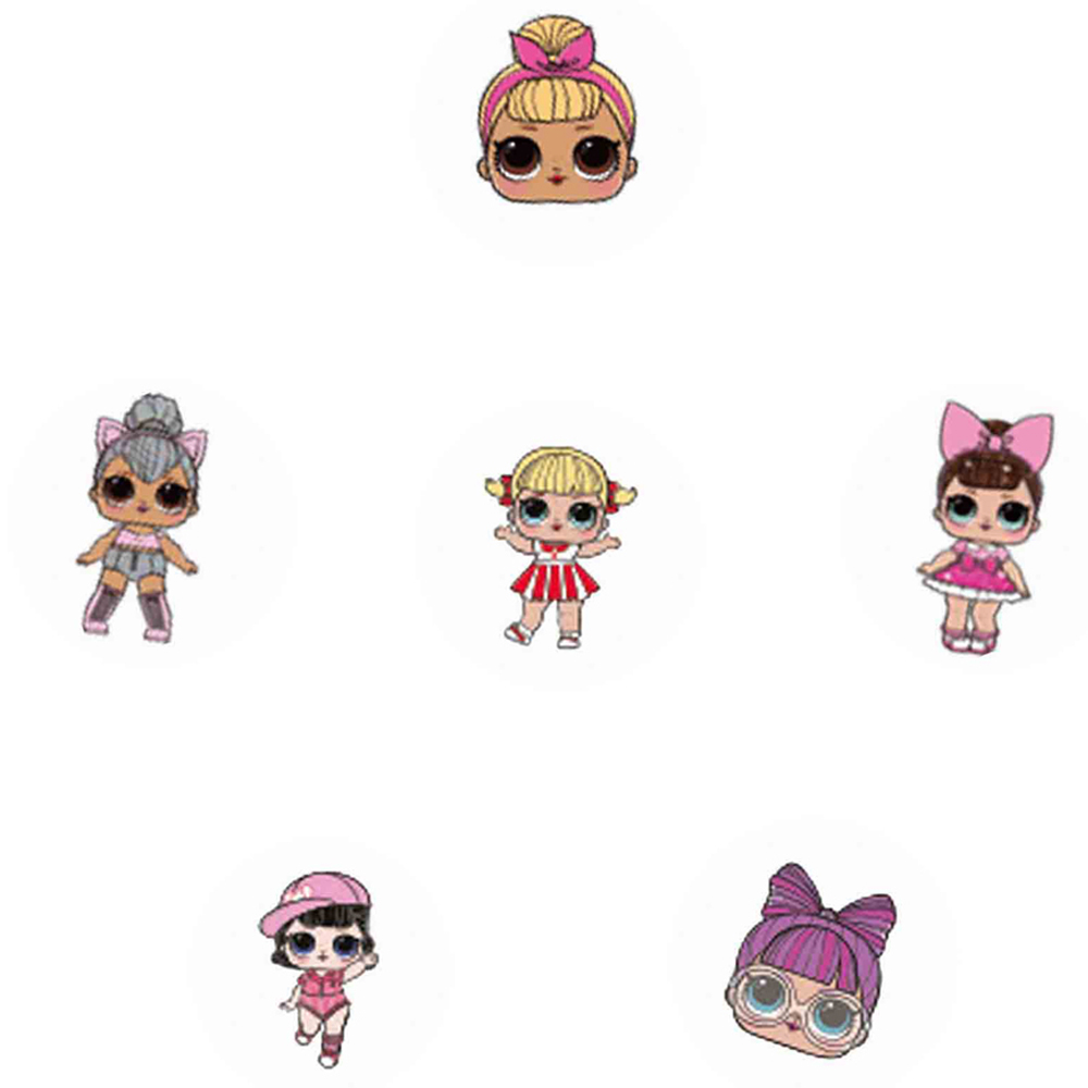 SES Creative L.O.L. Nail Transfers Image 3