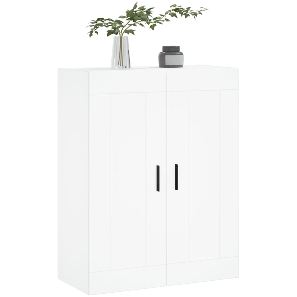 vidaXL 2 Door White Wall Mounted Cabinet Image 3