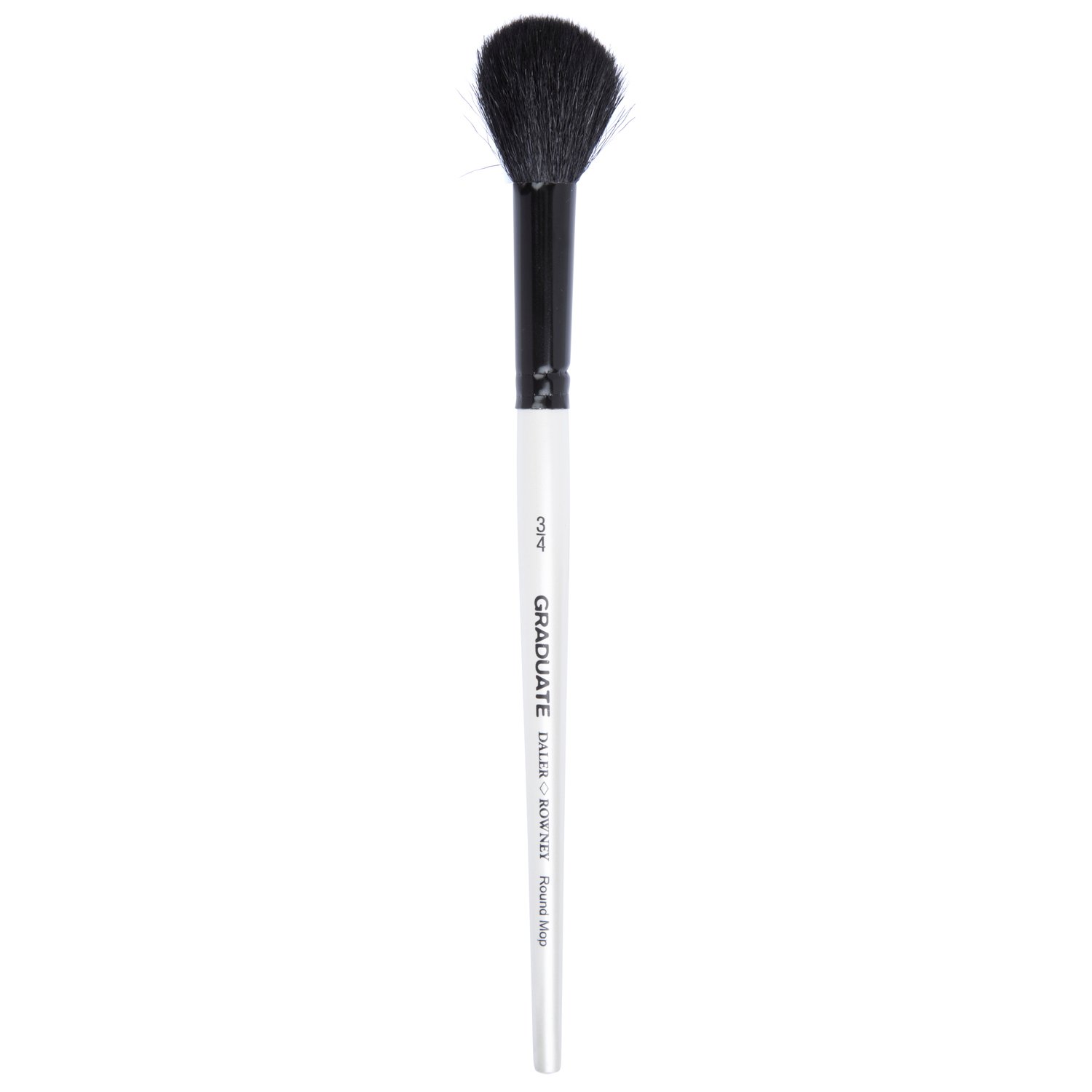 Daler-Rowney Black Goat Round Mop Short Handle Brush - 3/4 Image 2