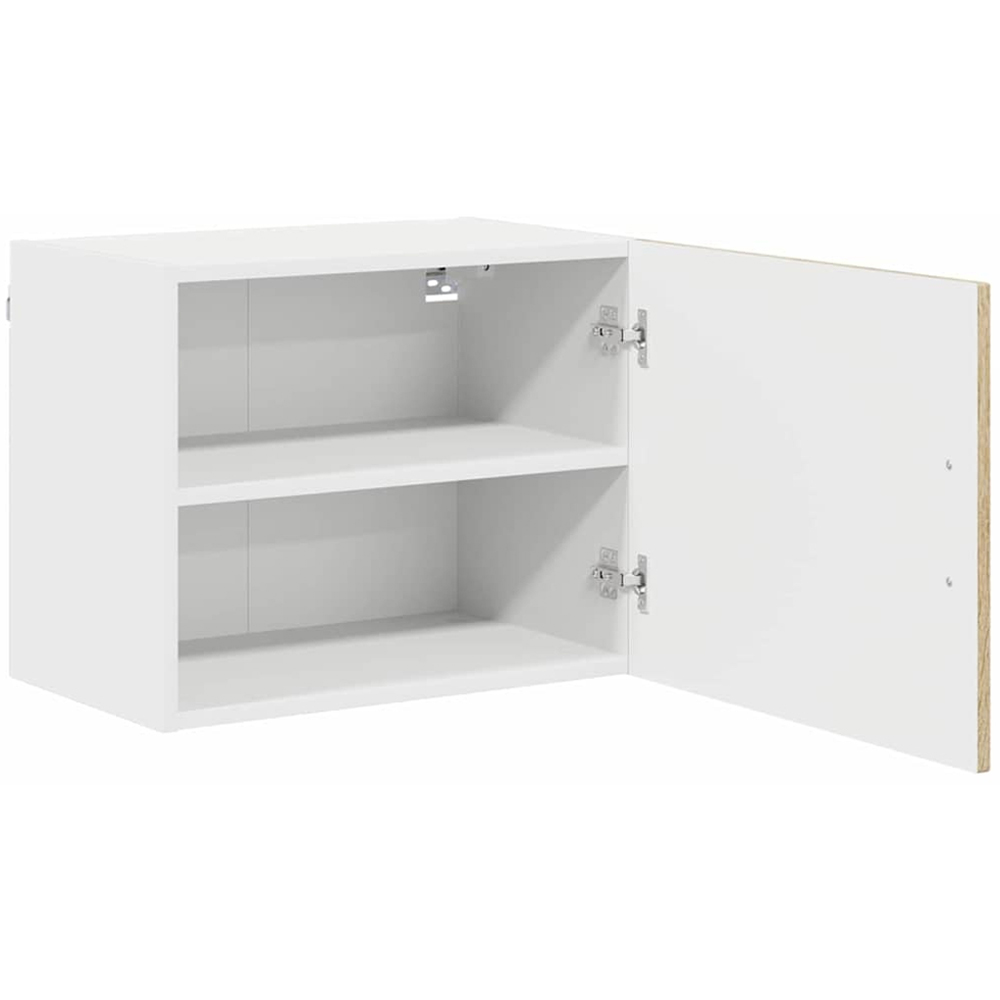 vidaXL Kalmar Single Door Sonoma Oak Wall Mounted Wide Kitchen Cabinet Image 5