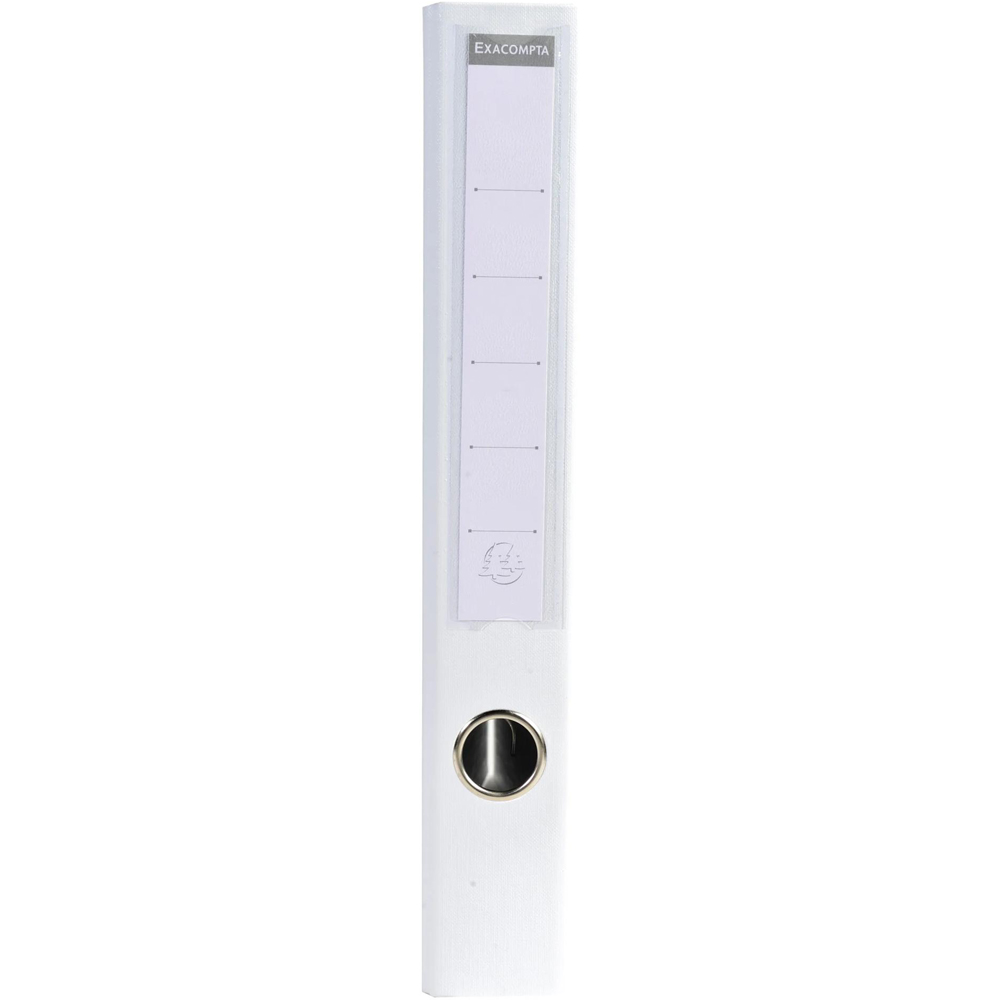 Exacompta PremTouch A4 White PVC Lever Arch File 10 Pack Image 4