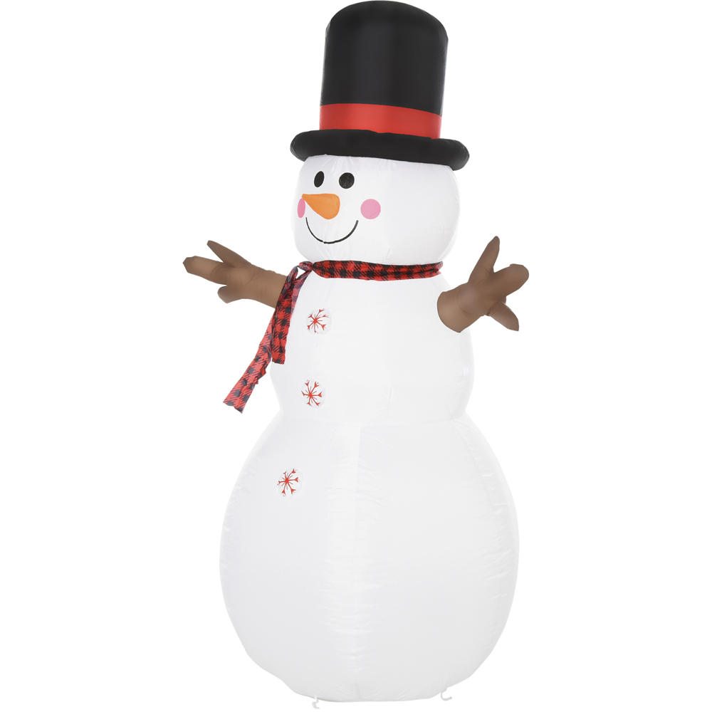 Everglow LED Inflatable Christmas Snowman with Hat Decoration 5.9ft Image 2