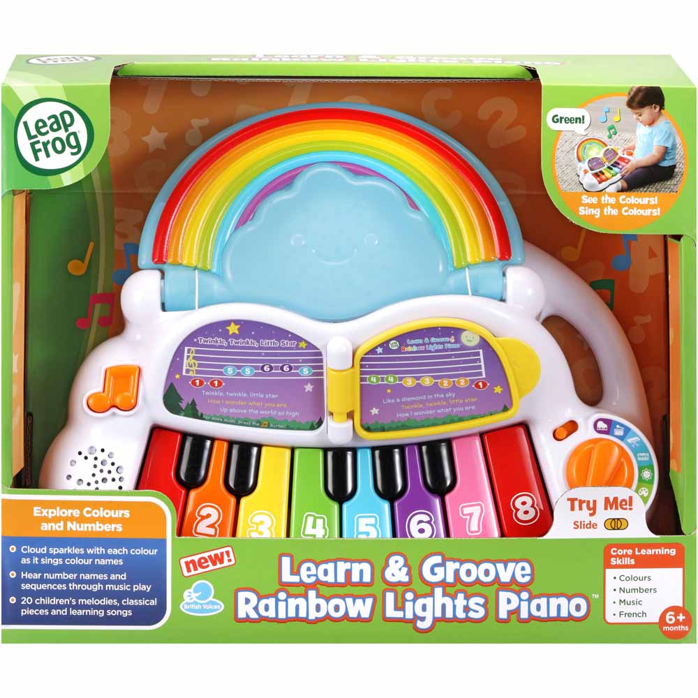 LeapFrog Learn & Groove Rainbow Lights Piano Image 5