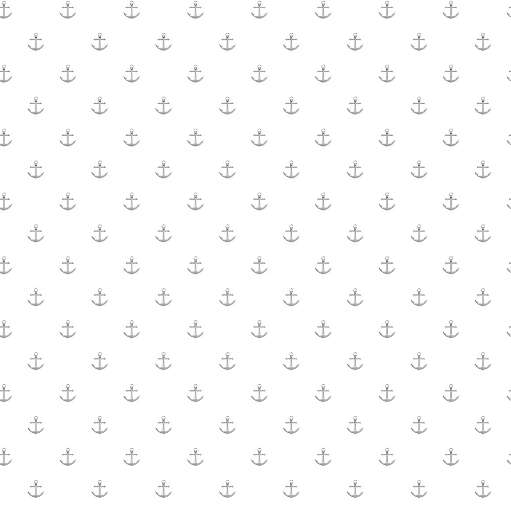 Galerie Deauville 2 Anchors Print White Wallpaper Image 1