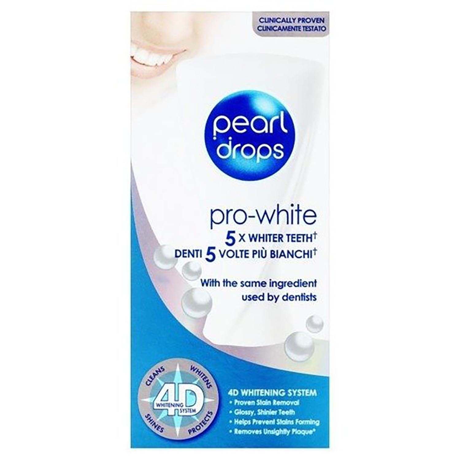 Pearl Drops Pro-White Toothpaste Image
