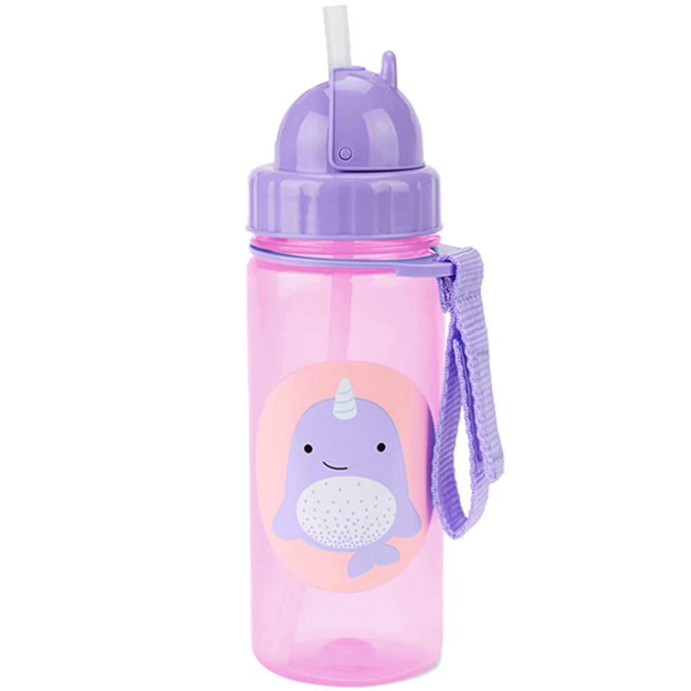 Skip Hop Zoo Kids Narwhal Backpack and Bottle Set Image 3