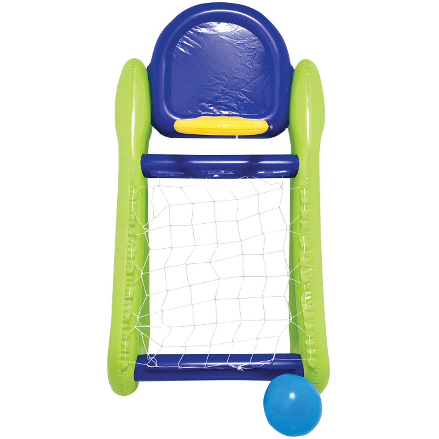 Jumbo Inflatable Basketball and Football Goal Image