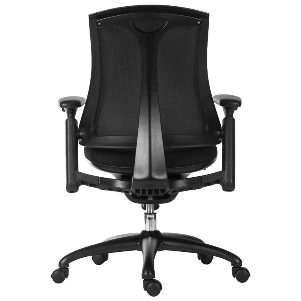 Teknik Office Rapport Black Mesh Chair Image 5