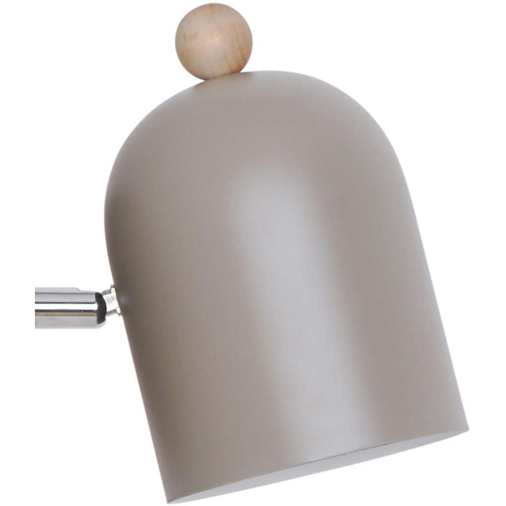 Nordlux Gaston Light Brown Adjustable Wall Light Image 4
