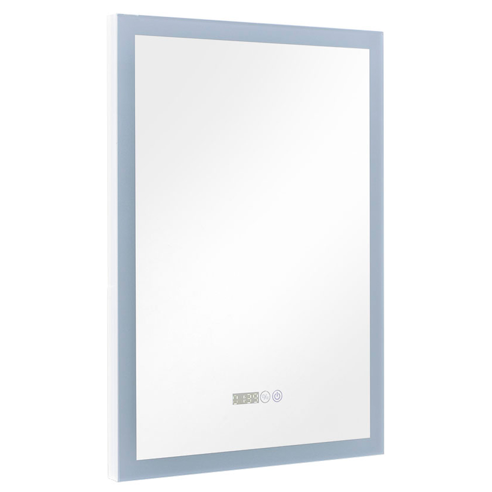 Living and Home White Aluminium 4 Sided LED Vanity Mirror Image 3