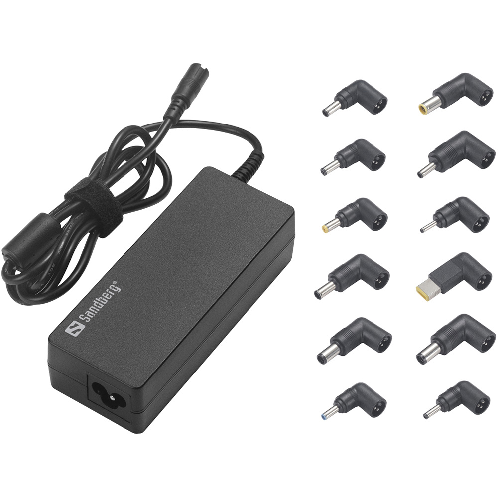 Sandberg Black Laptop AC Adapter 90W Image 1