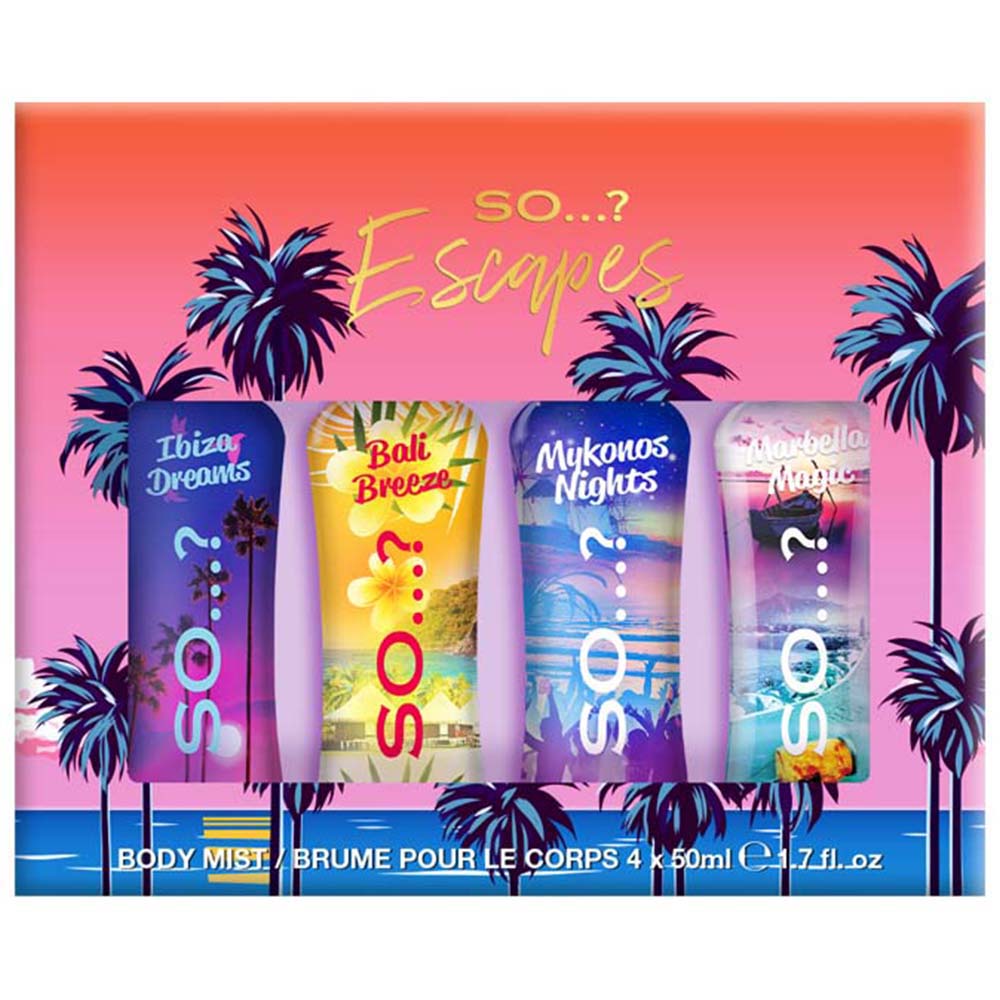 So…? Escapes Mini Mist Gift Set Wilko