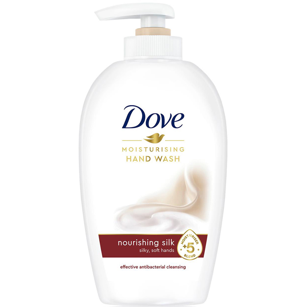 Dove Moisturising Nourishing Silk Hand Wash 250ml 36 Pack Image 3