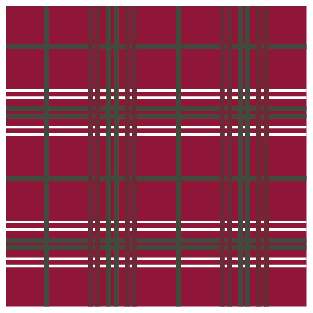 Wilko Winter Fables Tartan Roll Wrap 4m Wilko