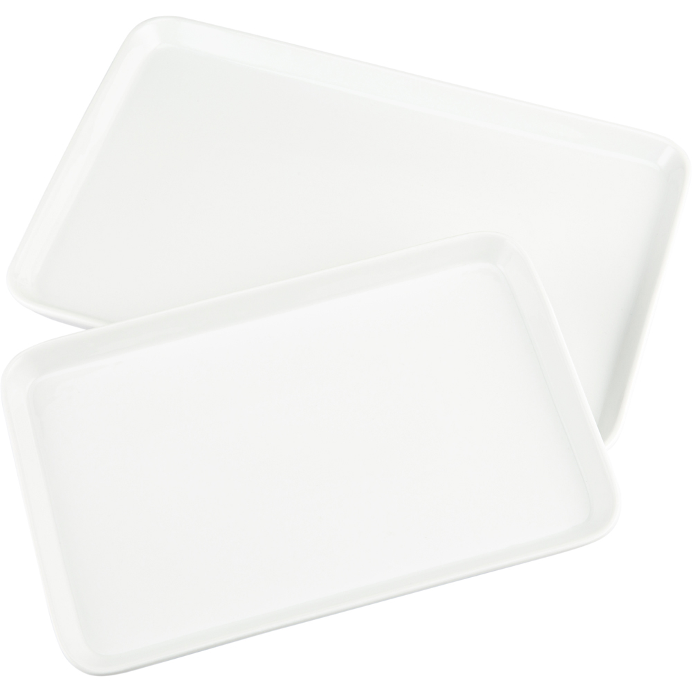 Waterside Set of 2 Porcelain Platters Image 1