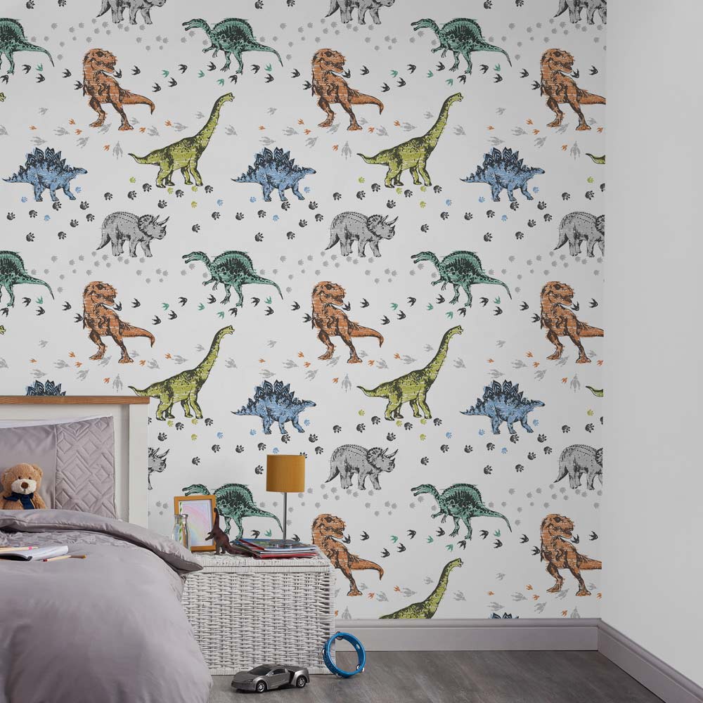 Wilko Wallpaper Dinosaurs Image 3