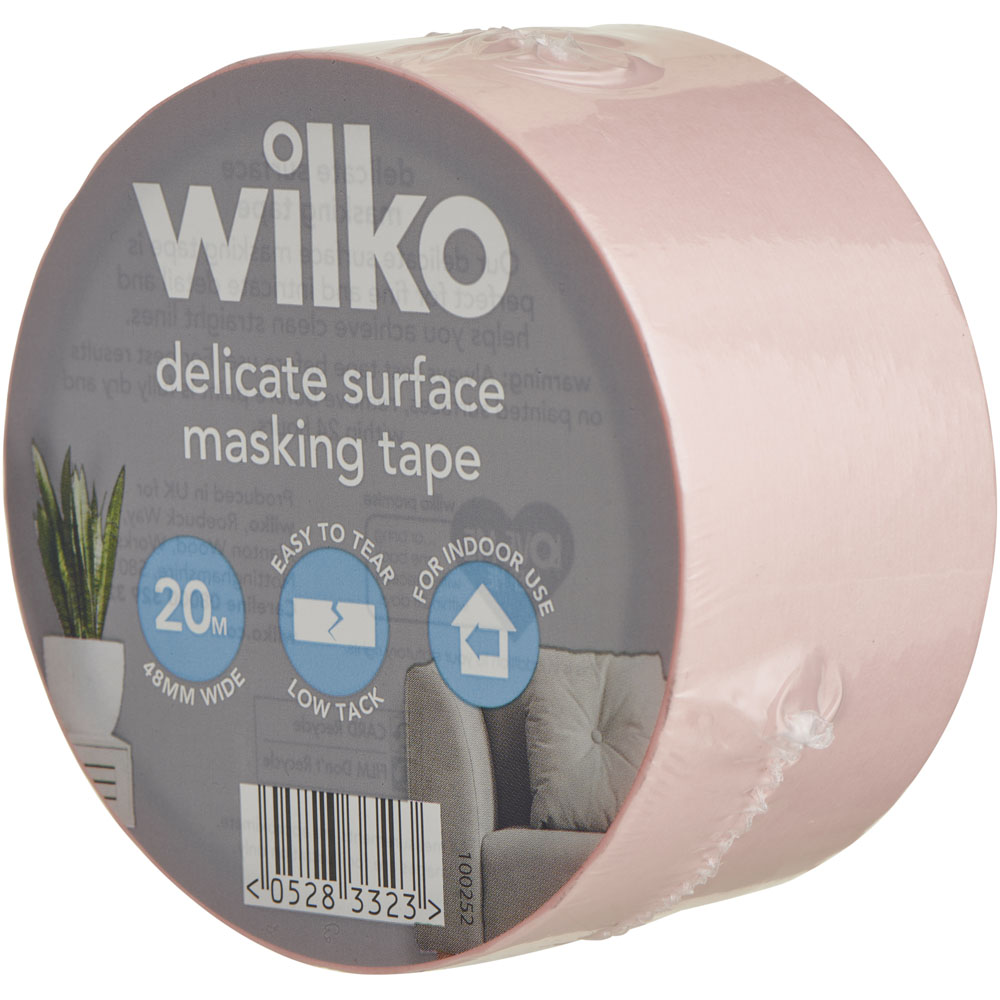 Wilko Low Tack Fine Line Masking Tape 48mm x 20m Image 2