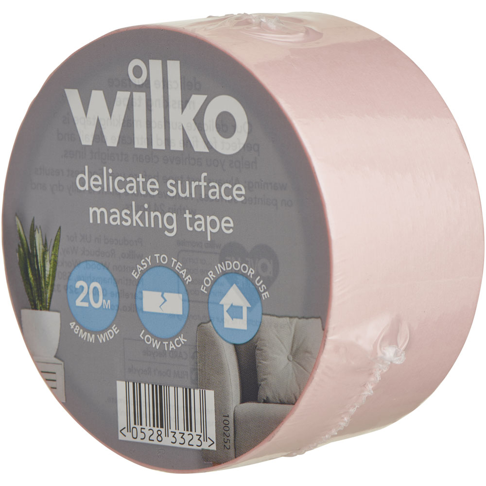 Wilko Low Tack Fine Line Masking Tape 48mm x 20m Wilko
