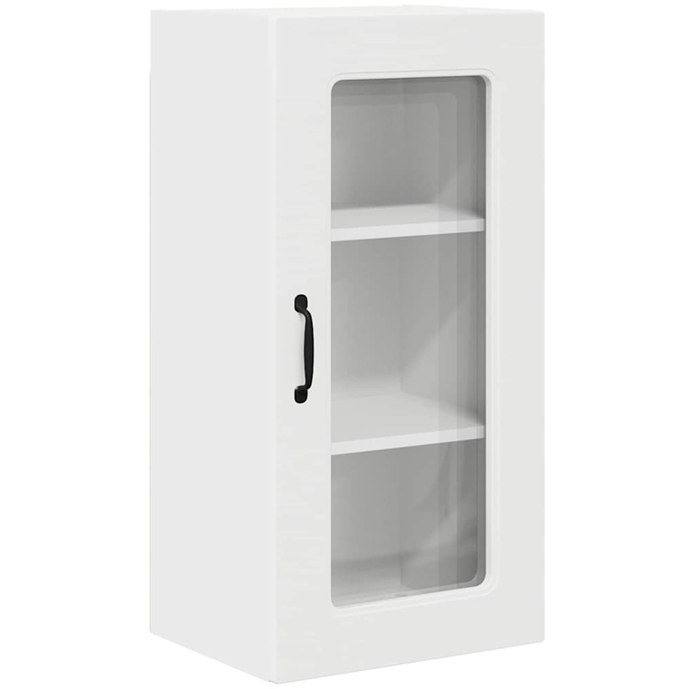 vidaXL Kalmar Single Door White Wall Kitchen Cabinet 2 Pack Image 5