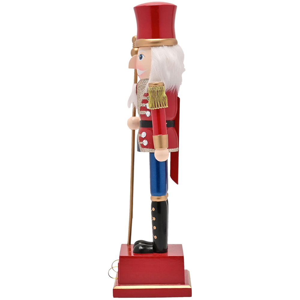 The Christmas Gift Co Nutcracker Figurine with Perpetual Calendar Image 4