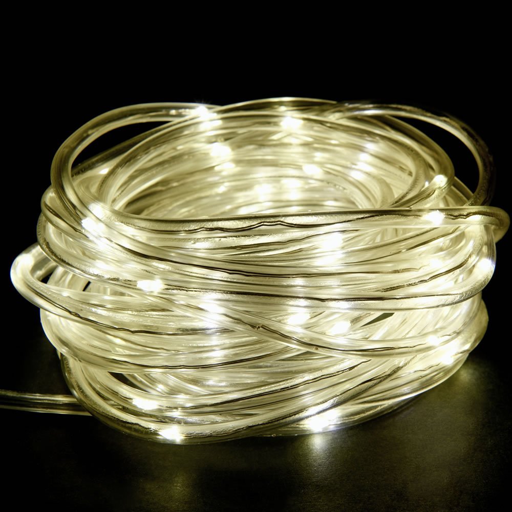 Wilko 80 Bulbs Solar Rope Light Image 1